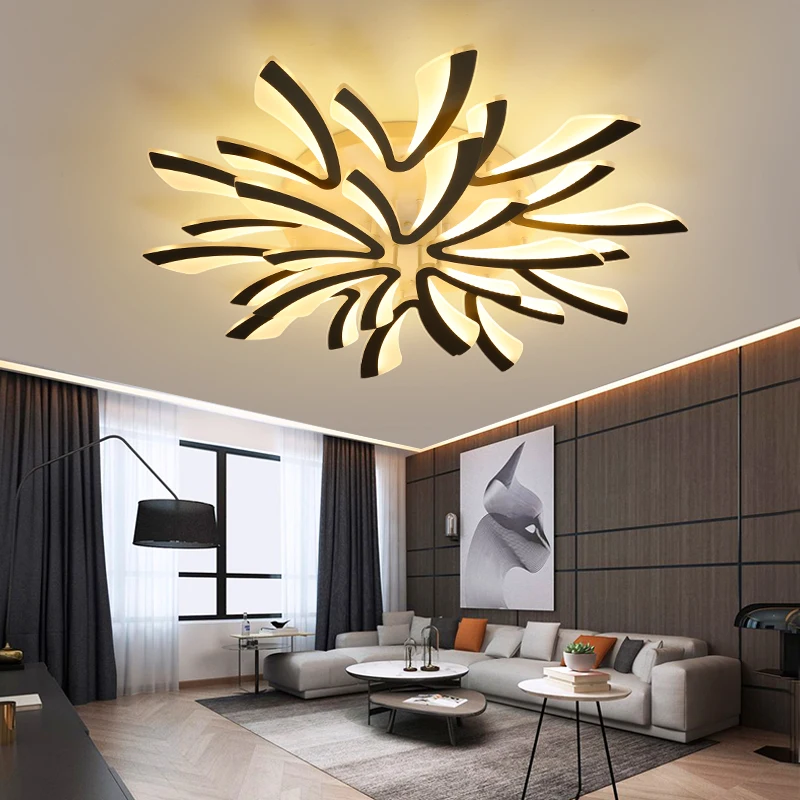 kf-Hdac7c460ed63473fae85b3e10750c0d2L-Acrylic-LED-Ceiling-Chandelier-With-Remote-Control-For-Kitchen-Bedroom-Dining-Room-Foyer-Villa-Restaurant-Bar